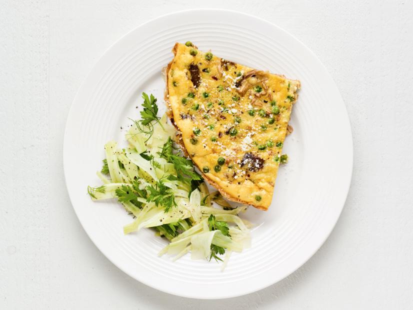 Farro and Vegetable Frittata.