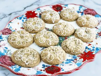 Close-up of Molasses Cookies