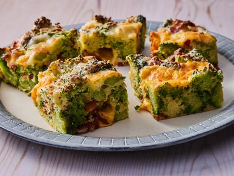 Broccoli-Cheddar Bars