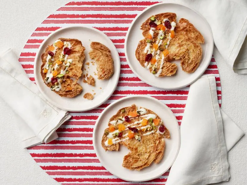 Food Network Kitchen’s Croissant Bark as seen on Food Network.