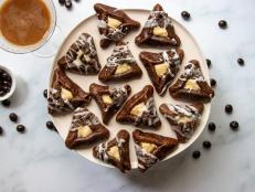 Espresso martini-inspired hamantaschen are just the thing!