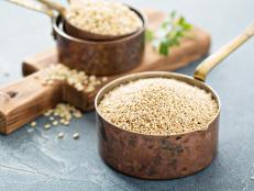 Gluten free cooking with quinoa and other grains