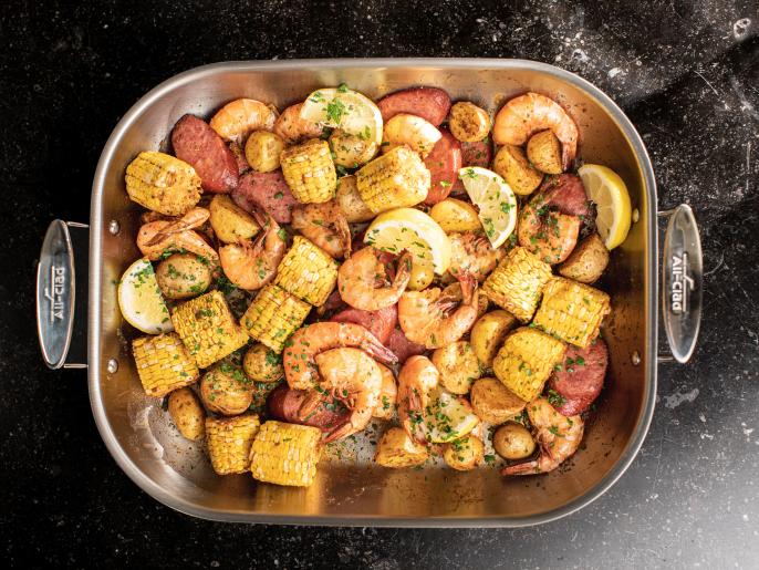 Oven Roasted Southern Shrimp Boil Recipe Ina Garten Food Network