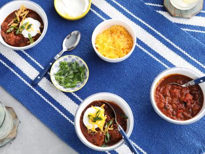 Miss Kardea Brown's Brisket and Bean Chili, seen on Delicious Miss Brown, Season 8.