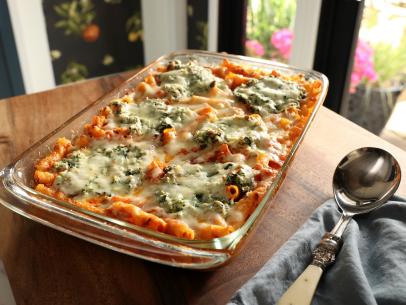 Freezer-Friendly Baked Ziti as seen on Valerie's Home Cooking, Season 14.