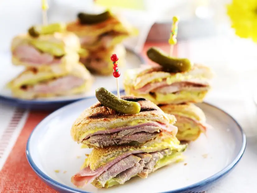 Miss Kardea Brown's Mini Cuban Sandwiches, seen on Delicious Miss Brown, Season 8.