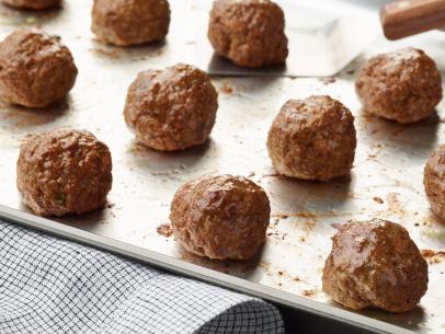 Food Network Kitchen’s Beef Meatballs, as seen on Food Network.