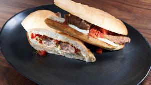 Sausage Sandwich with Pico