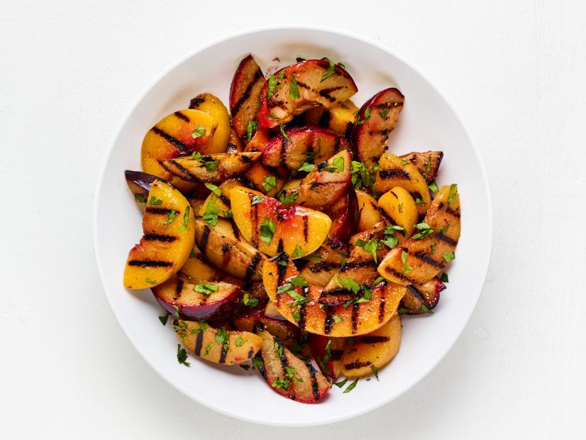 GRILLED STONE FRUIT WITH CUMIN.