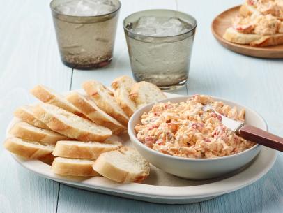 Ina Garten's Spicy Pimento Cheese Spread for the  What's Cooking in Brooklyn episode of Barefoot Contessa: Modern Comfort Food, as seen on Food Network.