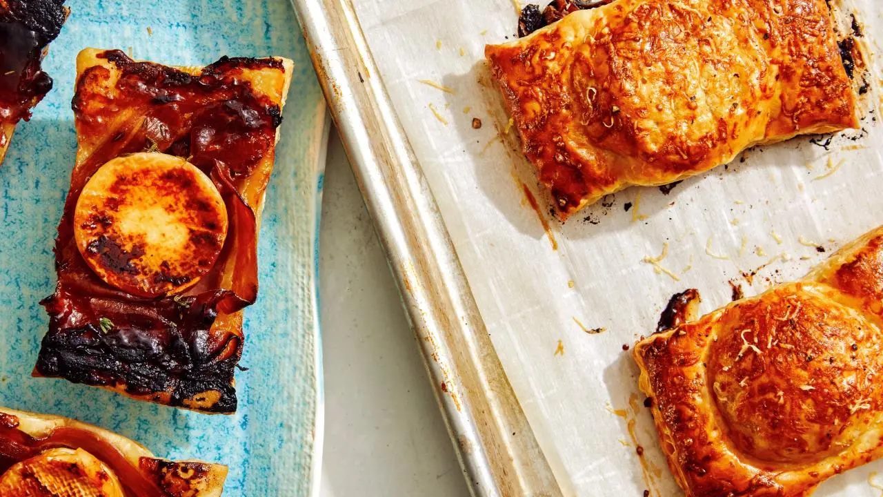 Prosciutto and Brie Pastries