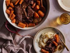 Looking for an ideal roast beef recipe? This pot roast will push all the nostalgia buttons when served hot over mashed potatoes, but it also tastes fabulous cold, sliced in a sandwich.