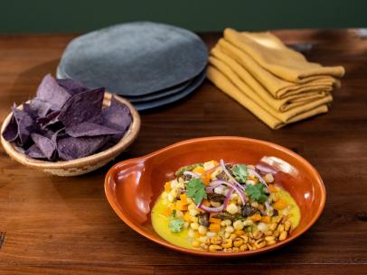 Host Franco Noriega's Vegetable Ceviche dish, as seen on Hot Dish with Franco, Season 1.