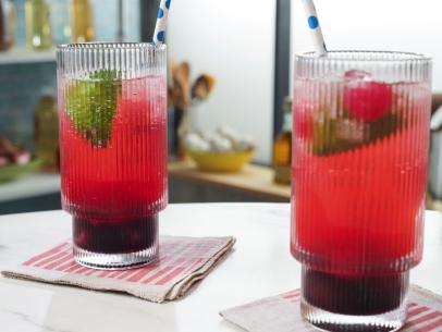 Sunny Anderson's Nacogdoches Cherry Limeade Beauty, as seen on The Kitchen, Season 35.
