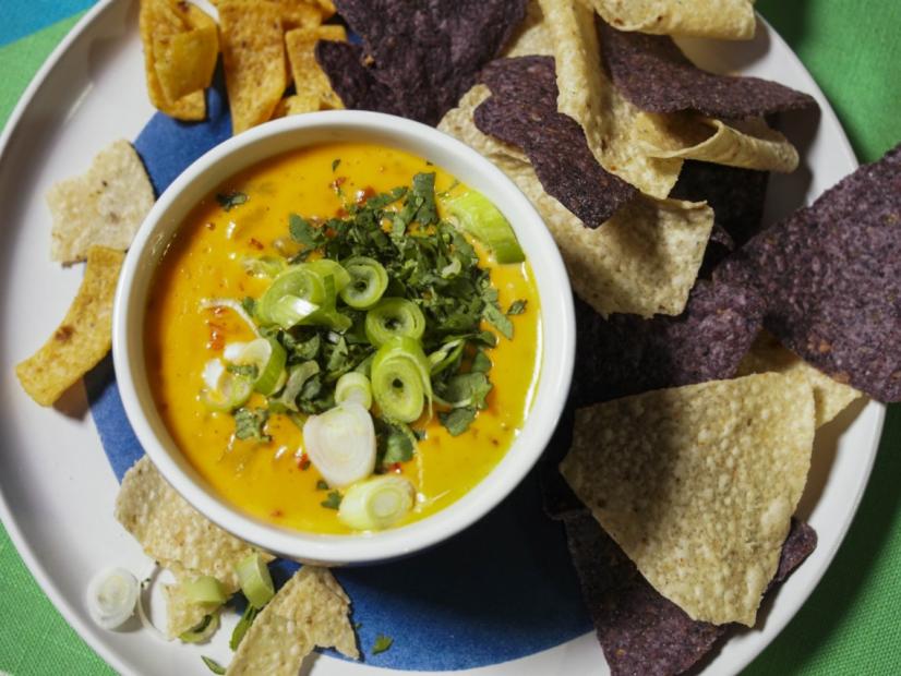 Sunny Anderson's Sunny's Fortified Queso Beauty, as seen on The Kitchen, Season 36.