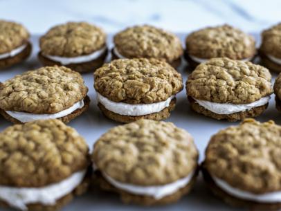 Close-up of Oatmeal Cream Pies