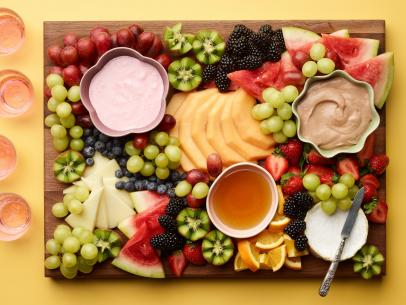 Food Network Kitchen’s Fruit Charcuterie Board as seen on Food Network.