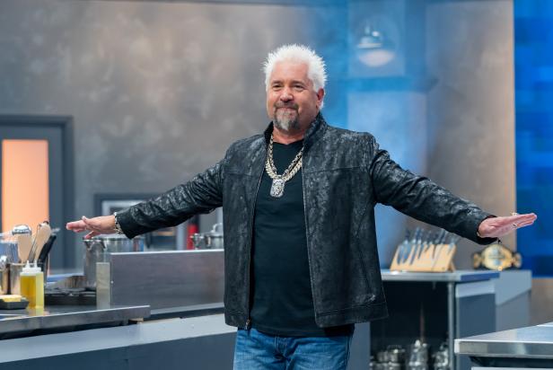 Host Guy Fieri, as seen on Tournament of Champions, Season 5.