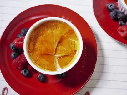 Sunny Anderson's Sunny’s Nunya Business Creme Brûlée Beauty, as seen on The Kitchen, Season 36.