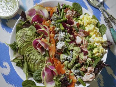 Katie Lee Biegel's Spring Cobb Salad Beauty, as seen on The Kitchen, Season 36.