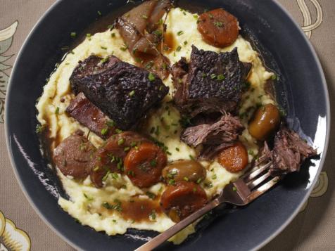 Braised Short Ribs with Smoked Olives