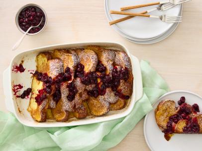 Baked Challah French Toast.