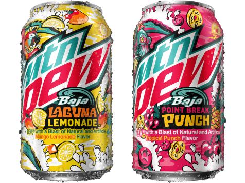 MTN Dew Releases Two New Baja Flavors