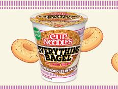 The brand’s Everything Bagel instant ramen isn’t just sprinkled with seasoning – it’s creamy, too.