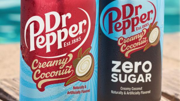 Dr Pepper’s New Creamy Coconut Flavor Is Sunshine in a Can