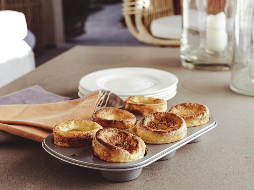 Close-up of Emily Mortimer's Yorkshire Pudding