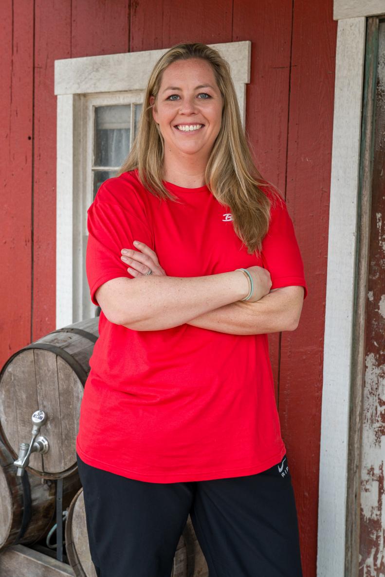 Contestant Andrea Nicholson, as seen on BBQ Brawl, Season 5.