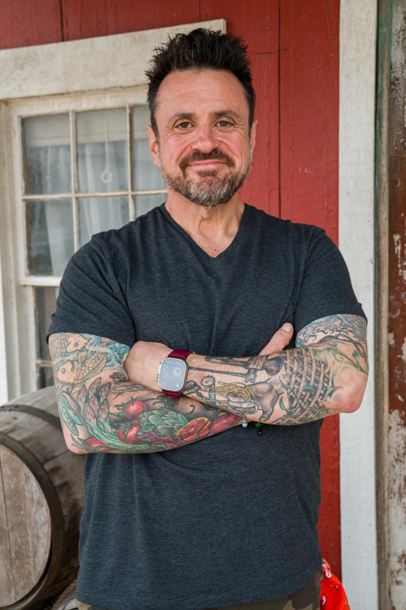 Contestant Bruce Kalman, as seen on BBQ Brawl, Season 5.