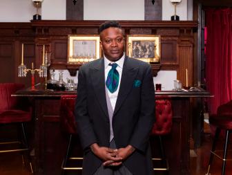 Host Tituss Burgess, as seen on Last Bite Hotel, Season 1.