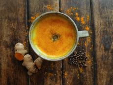 Made with milk , turmeric and Black pepper