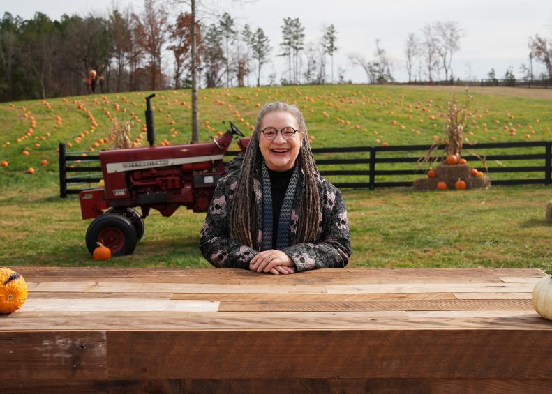 Terri Hardin, as seen on Outrageous Pumpkins, Season 5.