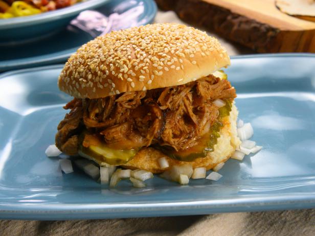 Host Rachael Ray's easy pulled pork, as seen on Food Network.