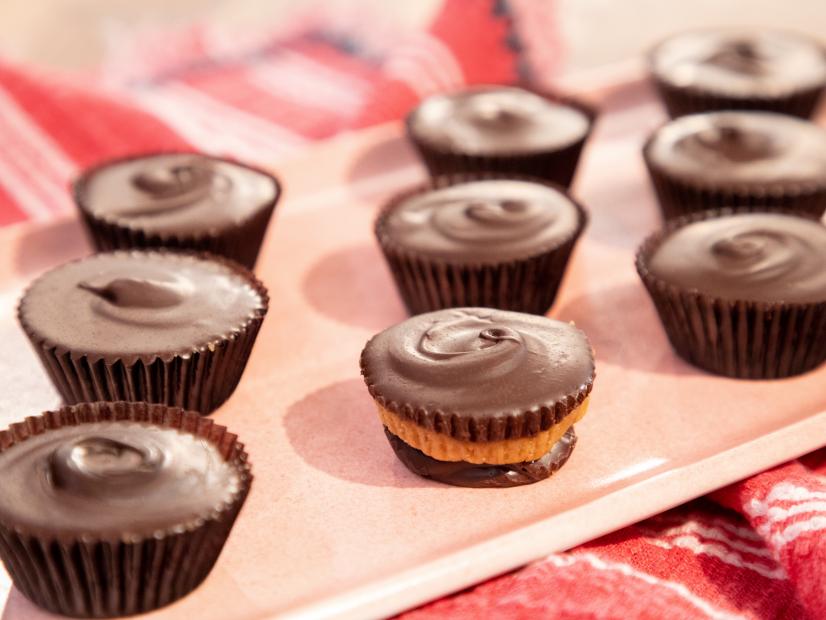 Chocolate Miso Nutbutter Cups beauty, as seen on Food Network Kitchen Live.
