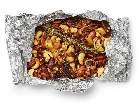 Foil-Packet Spiced Nuts
