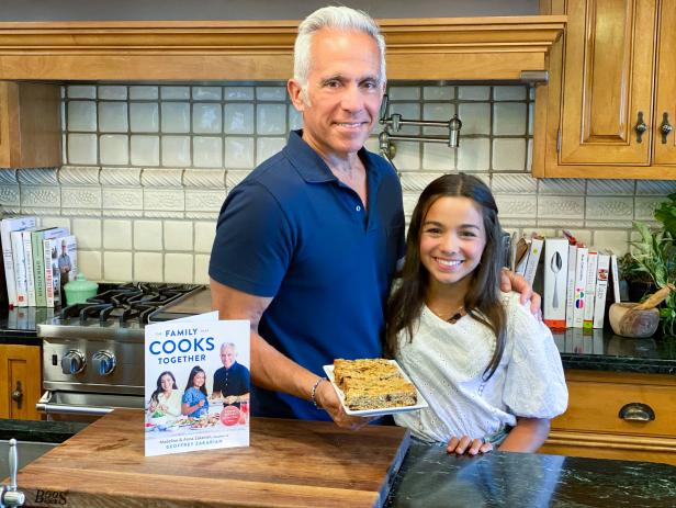 Geoffrey Zakarian makes Olive Oil Granola Bars, as seen on the Food Network Kitchen App