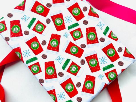 The Best Food-Themed Christmas Gift Wrap, Cards, Bags and Tags