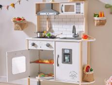Keep your toddler engaged for hours on end with these adorable and affordable play kitchens.