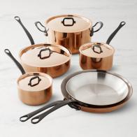 Mauviel Copper M'200 CI 10-Piece Cookware Set