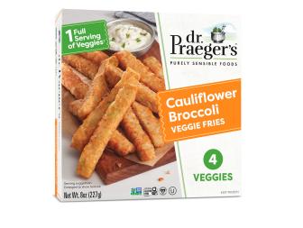 Dr. Praeger’s Cauliflower Broccoli Veggie Fries.