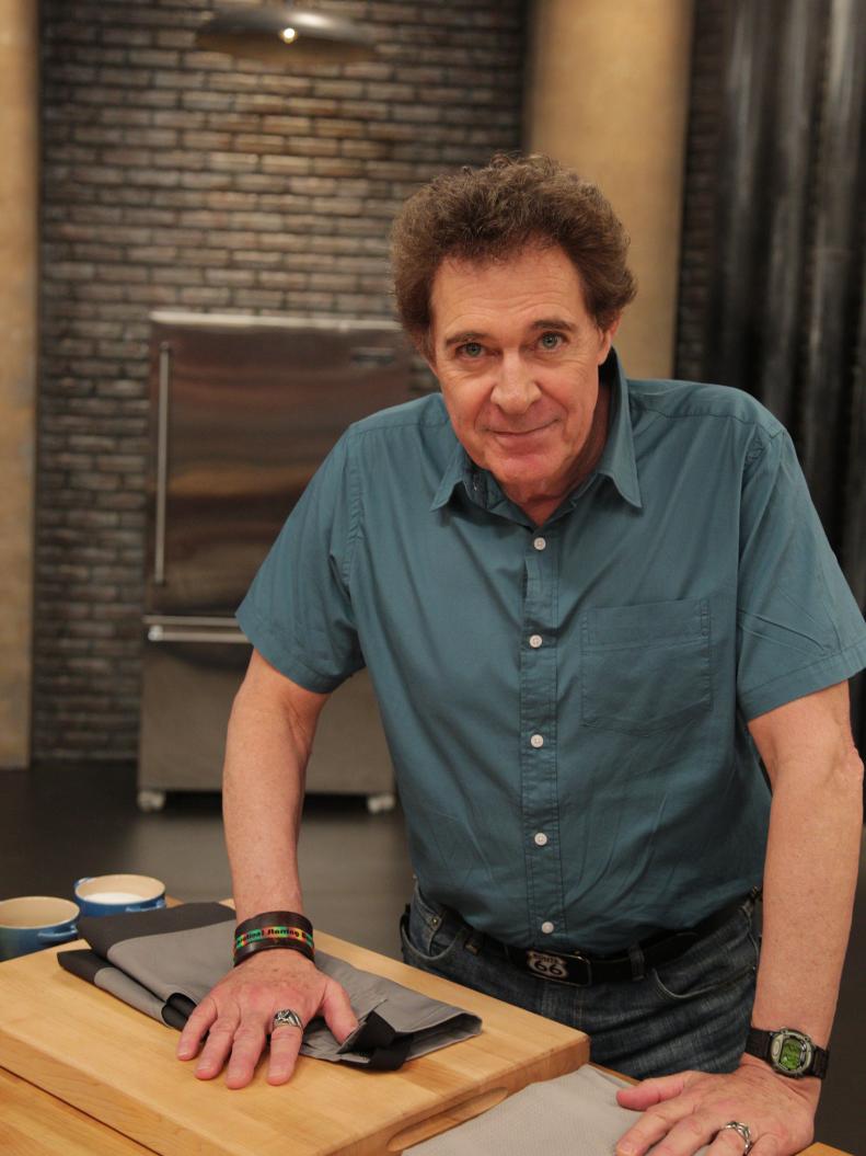 Contestant Barry Williams, in the kitchen, as seen on Food Networkâ  s Worst Cooks in America: Celebrity Edition, Season 7.