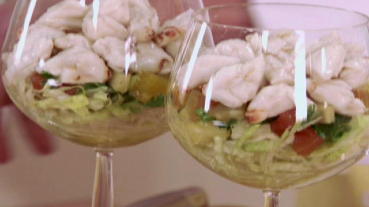 Crab Salad With Mango Salsa