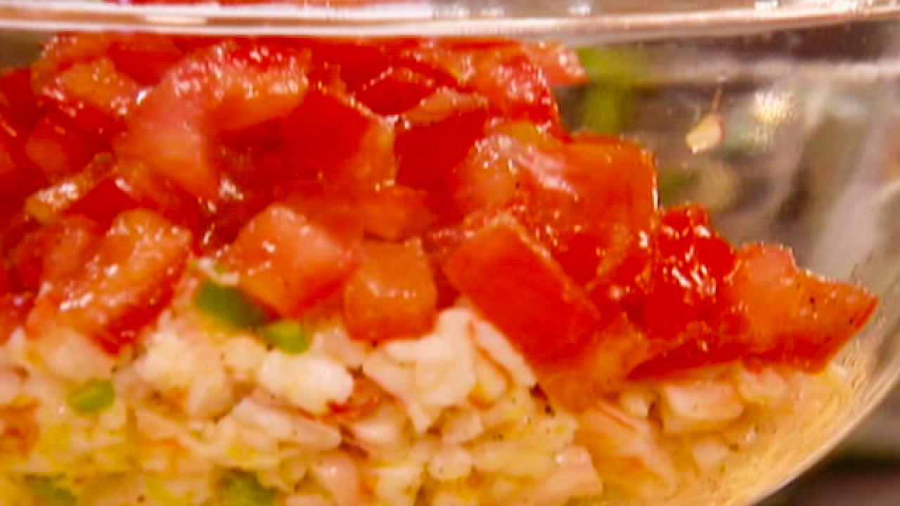 Layered Shrimp Salad