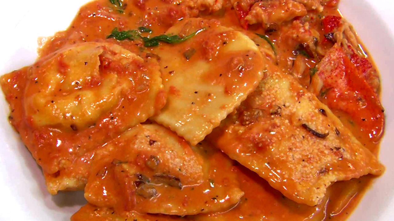 Guy Fieri Enjoys Boston's Best Lobster Ravioli at Rino's Place