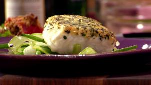 Herb-Crusted Halibut