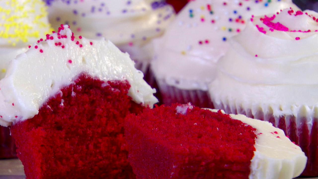 Rockin' Red Velvet Cupcakes