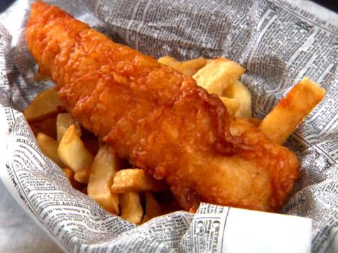 Traditional British Fish and Chips